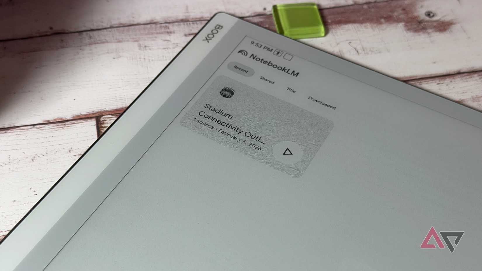 NotebookLM che mostra un PDF Verizon come origine