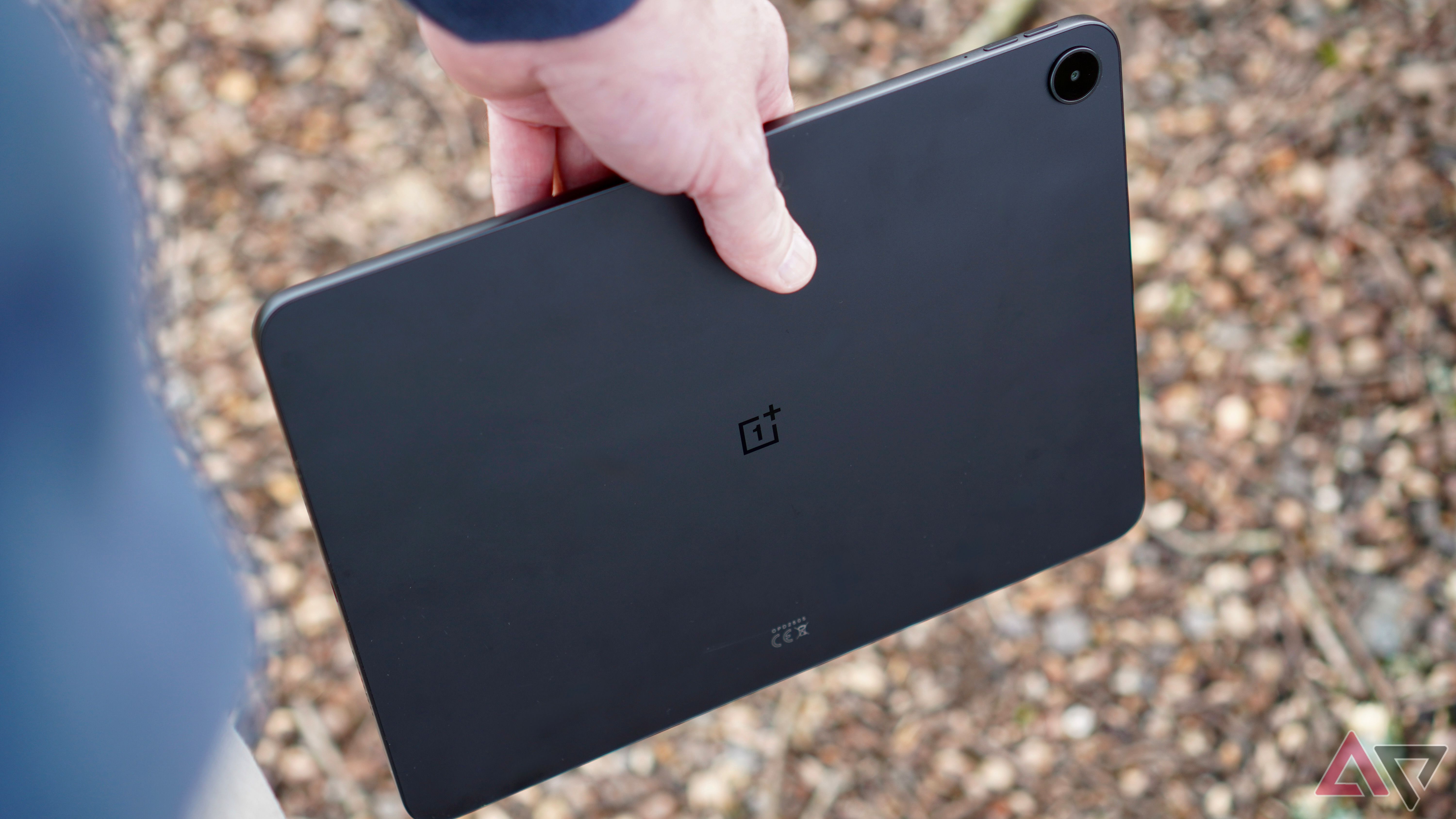 A person holding the OnePlus Pad Go 2