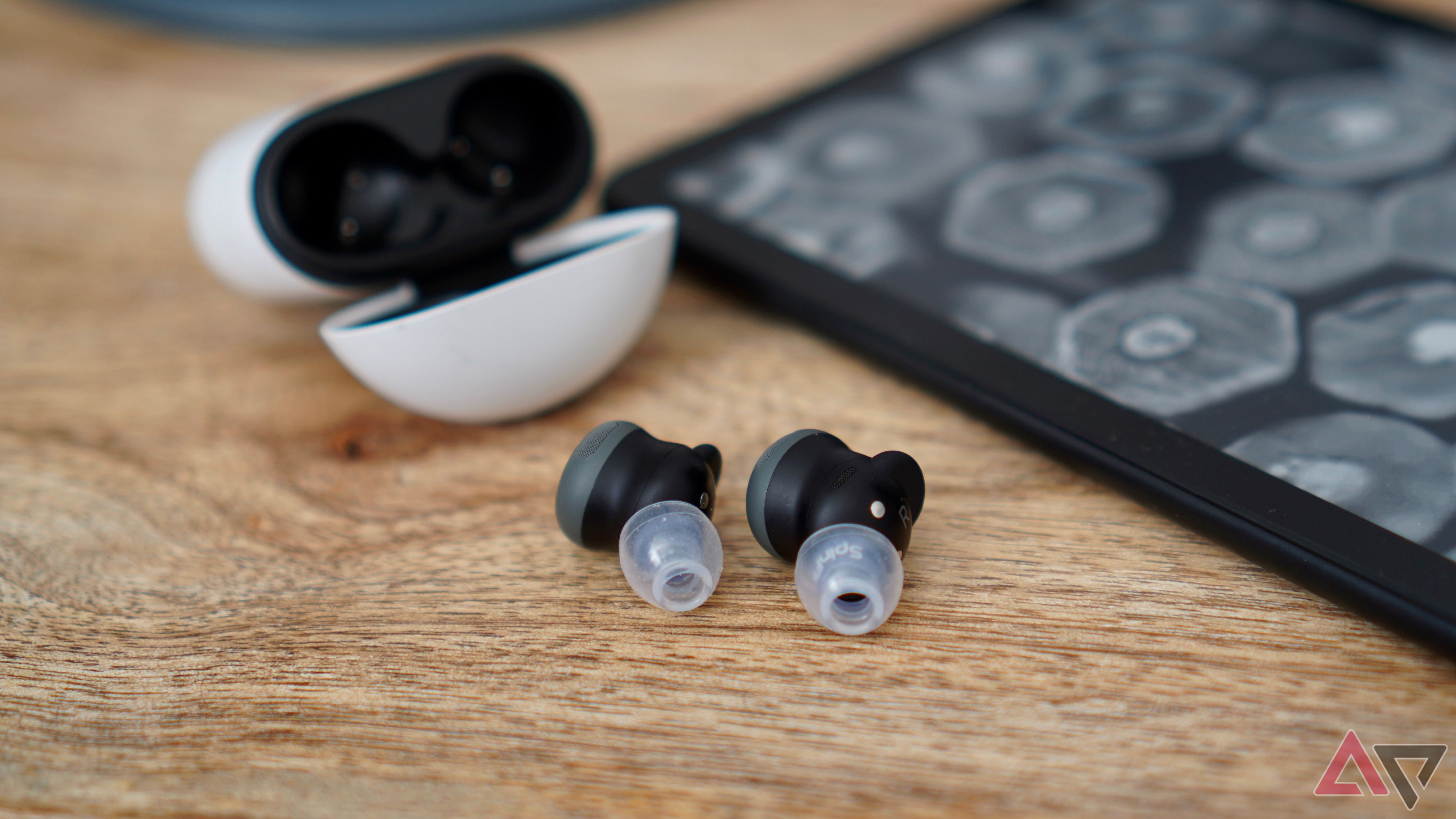 The Google Pixel Buds Pro 2 with SpinFit Omni ear tips