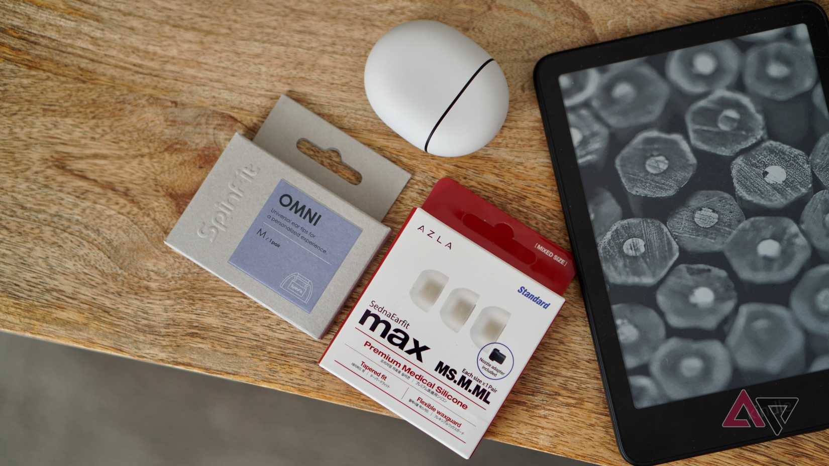 Google Pixel Buds Pro 2 com caixas Azla e SpinFit