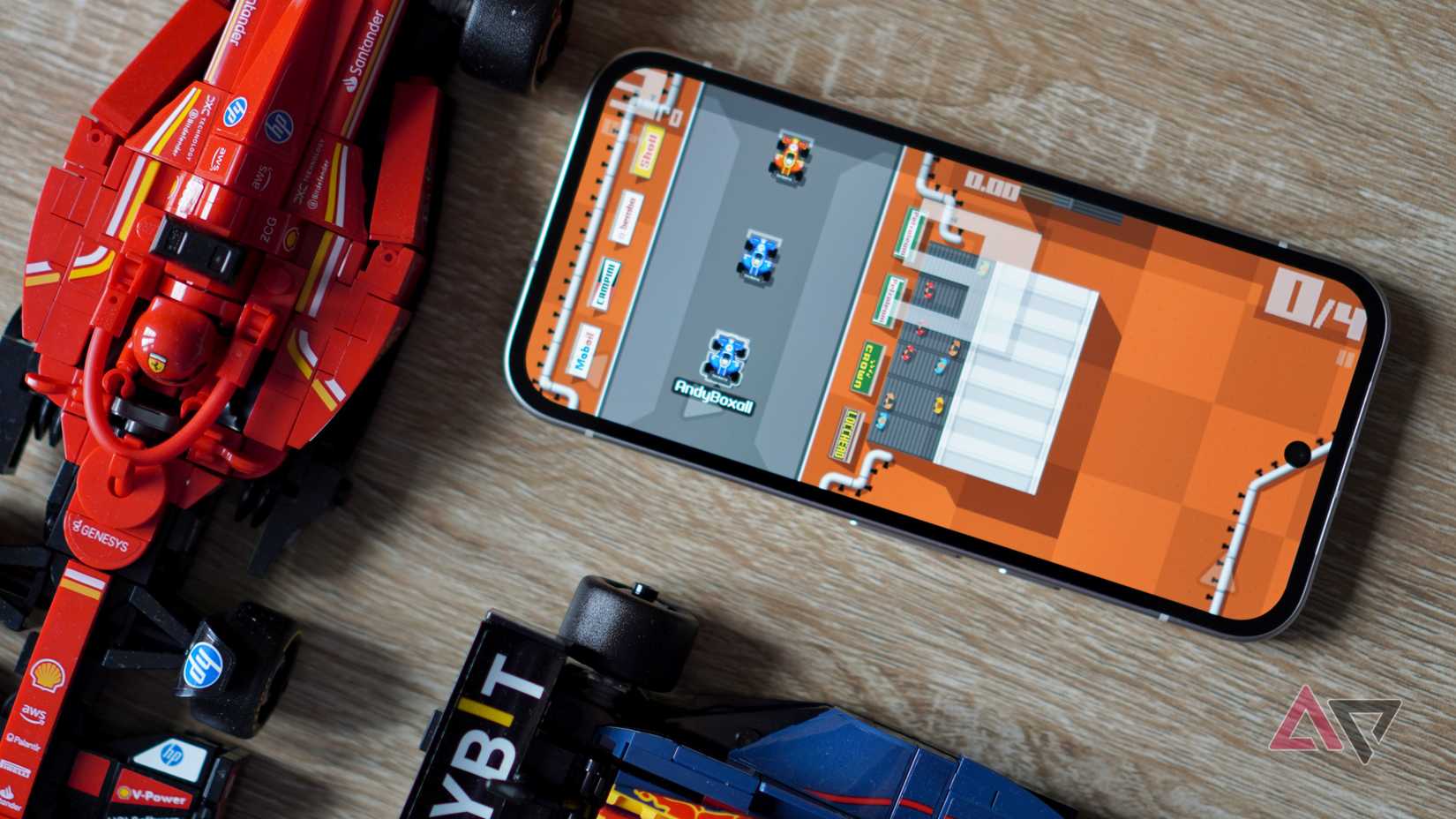 Gioco Retro Racing 2 giocato su Google Pixel 9a