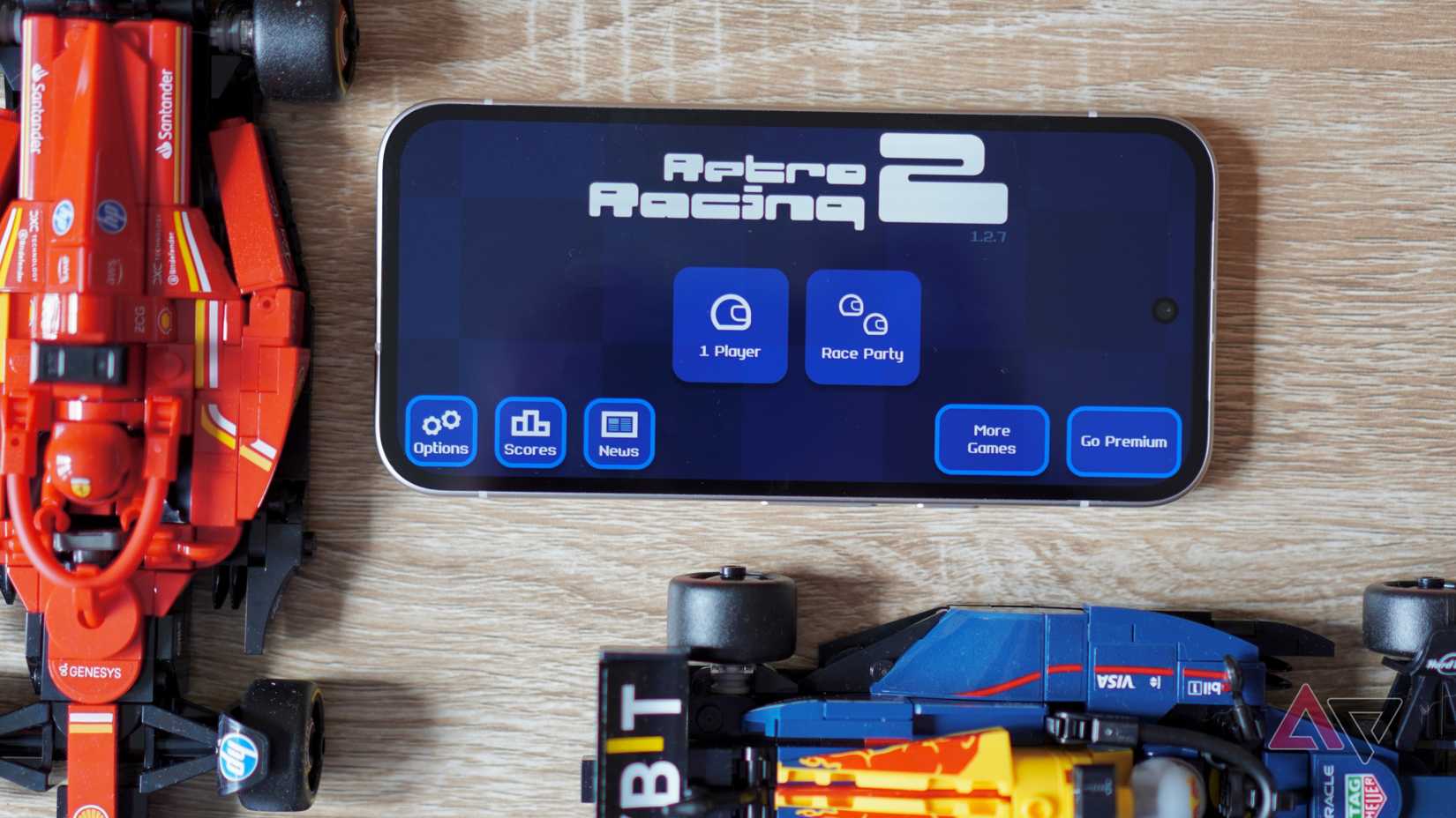 Gioco Retro Racing 2 giocato su Google Pixel 9a