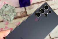 Samsung Galaxy S24 Ultra surrounded by flower petals