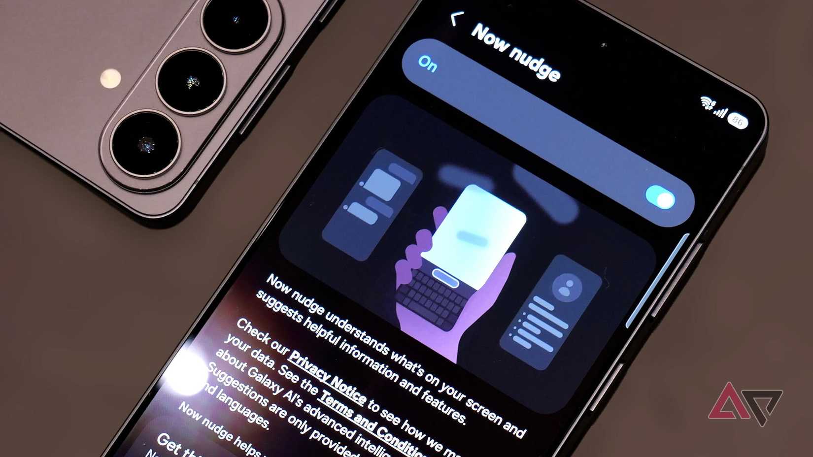 Agora recurso Nudge no Samsung Galaxy S26 Ultra