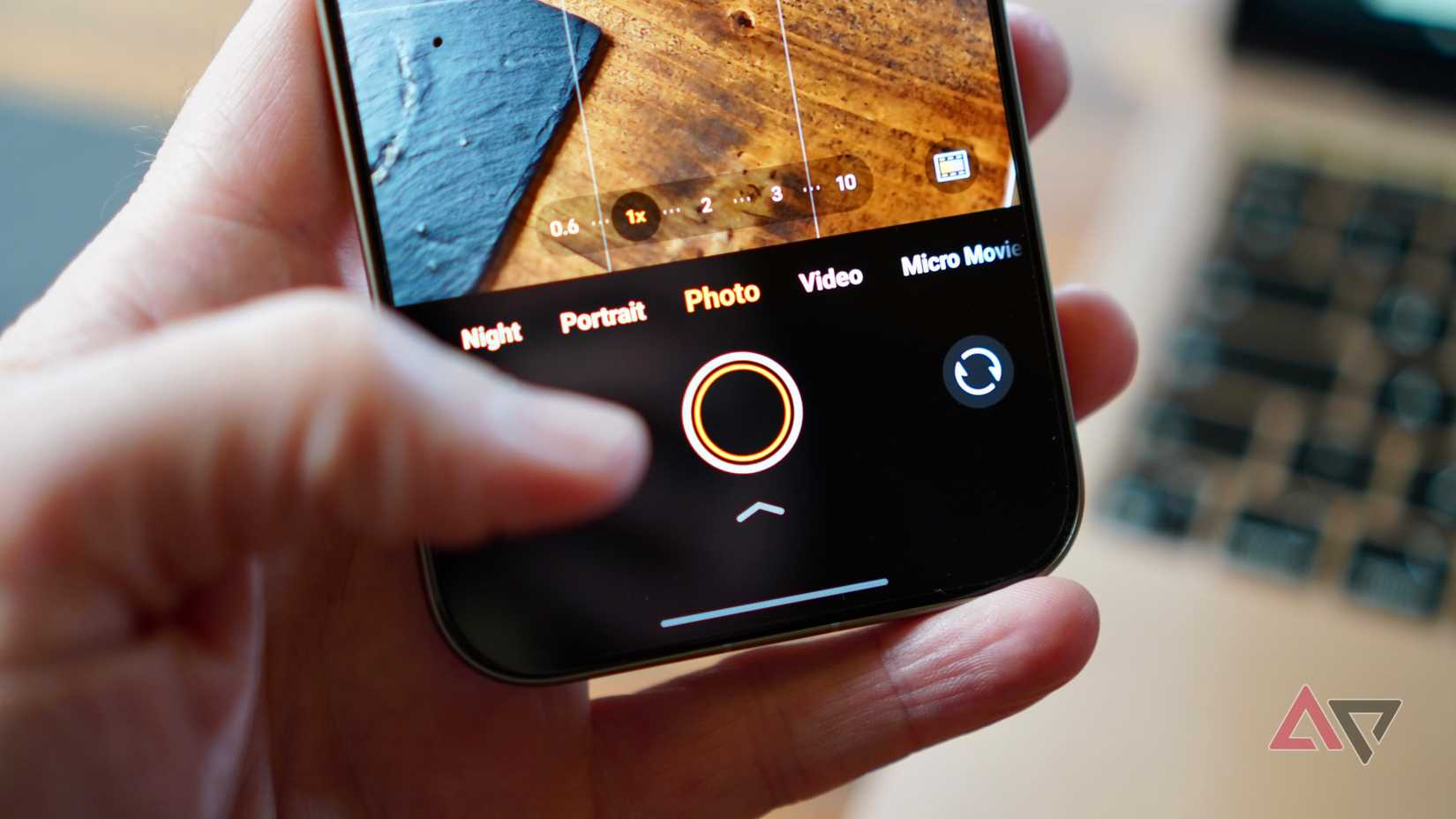 O modo de câmera do Vivo V70