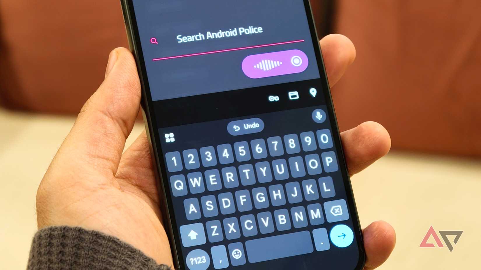 L’interfaccia dell’app Wispr Flow per Android