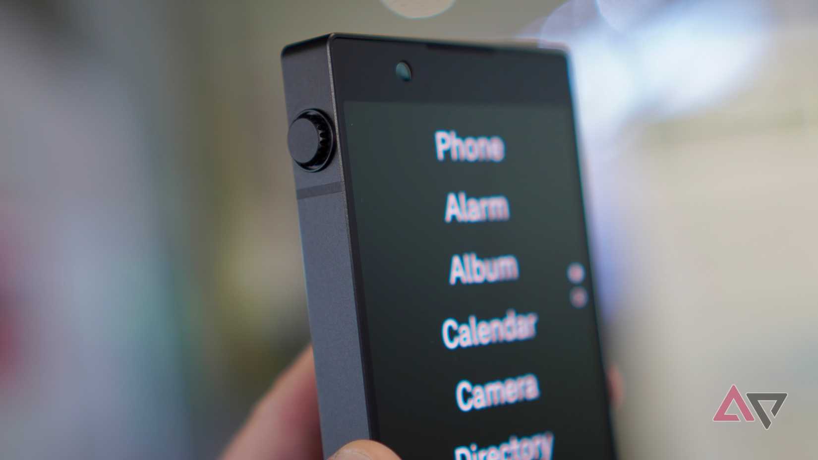 O controle de brilho do Light Phone 3