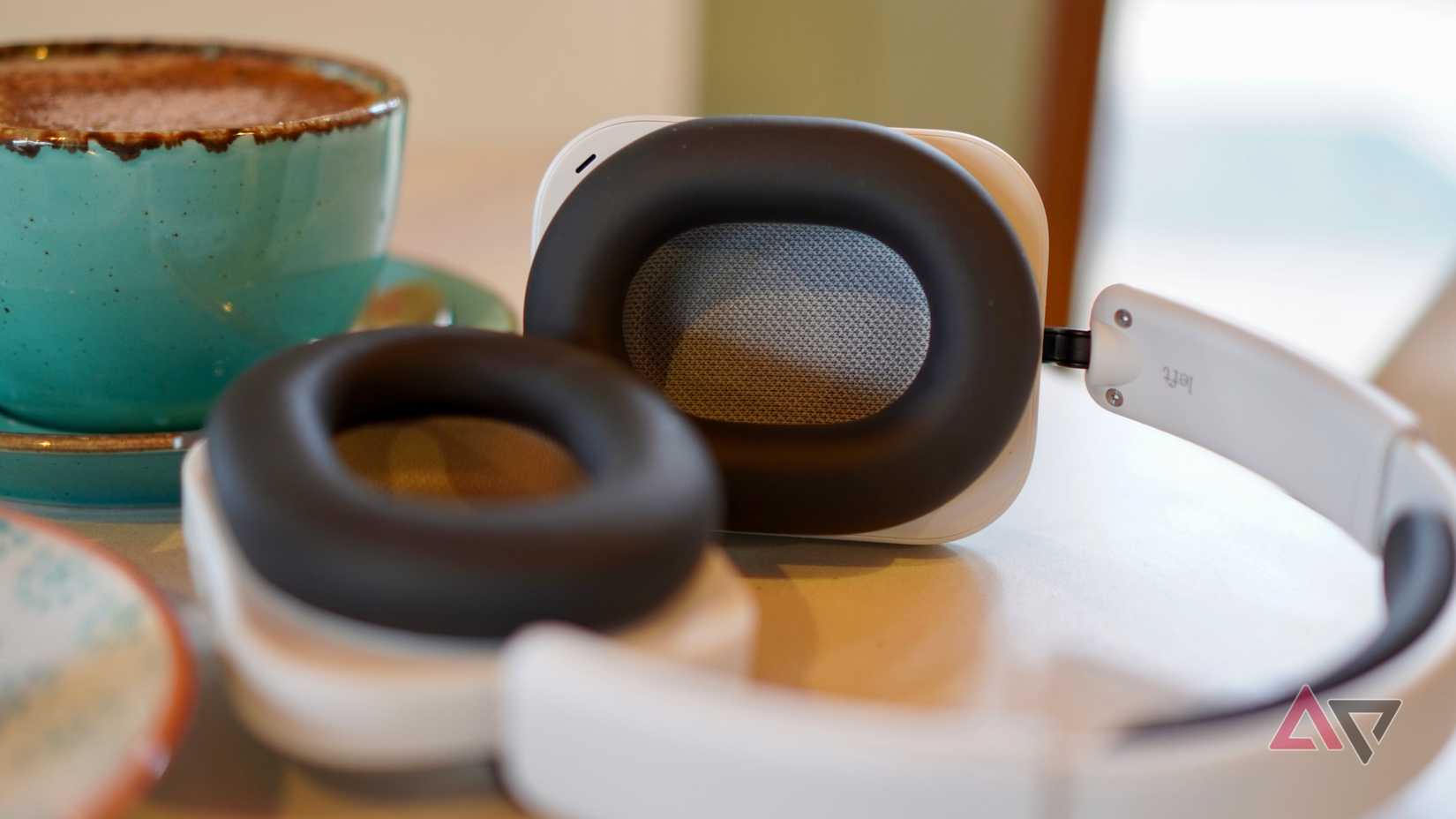 The mesh inside the Nothing Headphone (a)'s cup