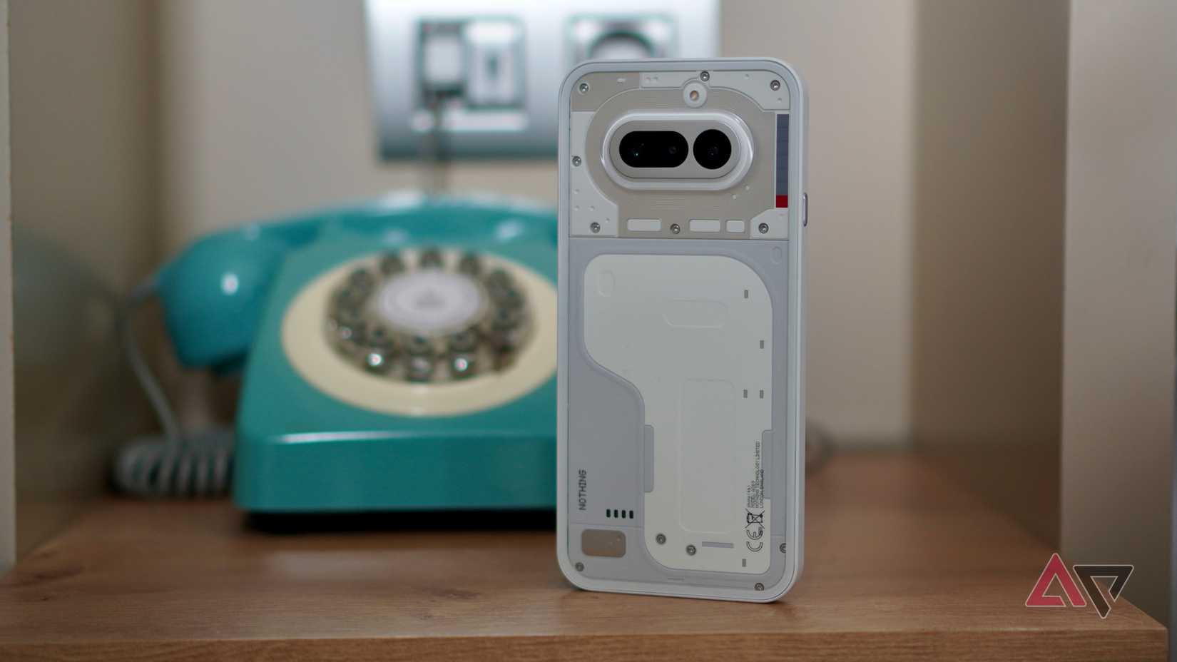 Il retro del Nothing Phone (4a)