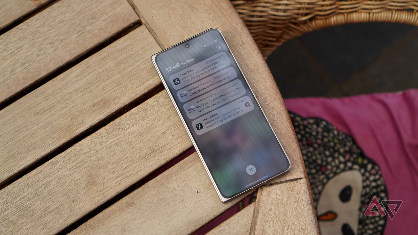 Notifications on the Oppo Find N6