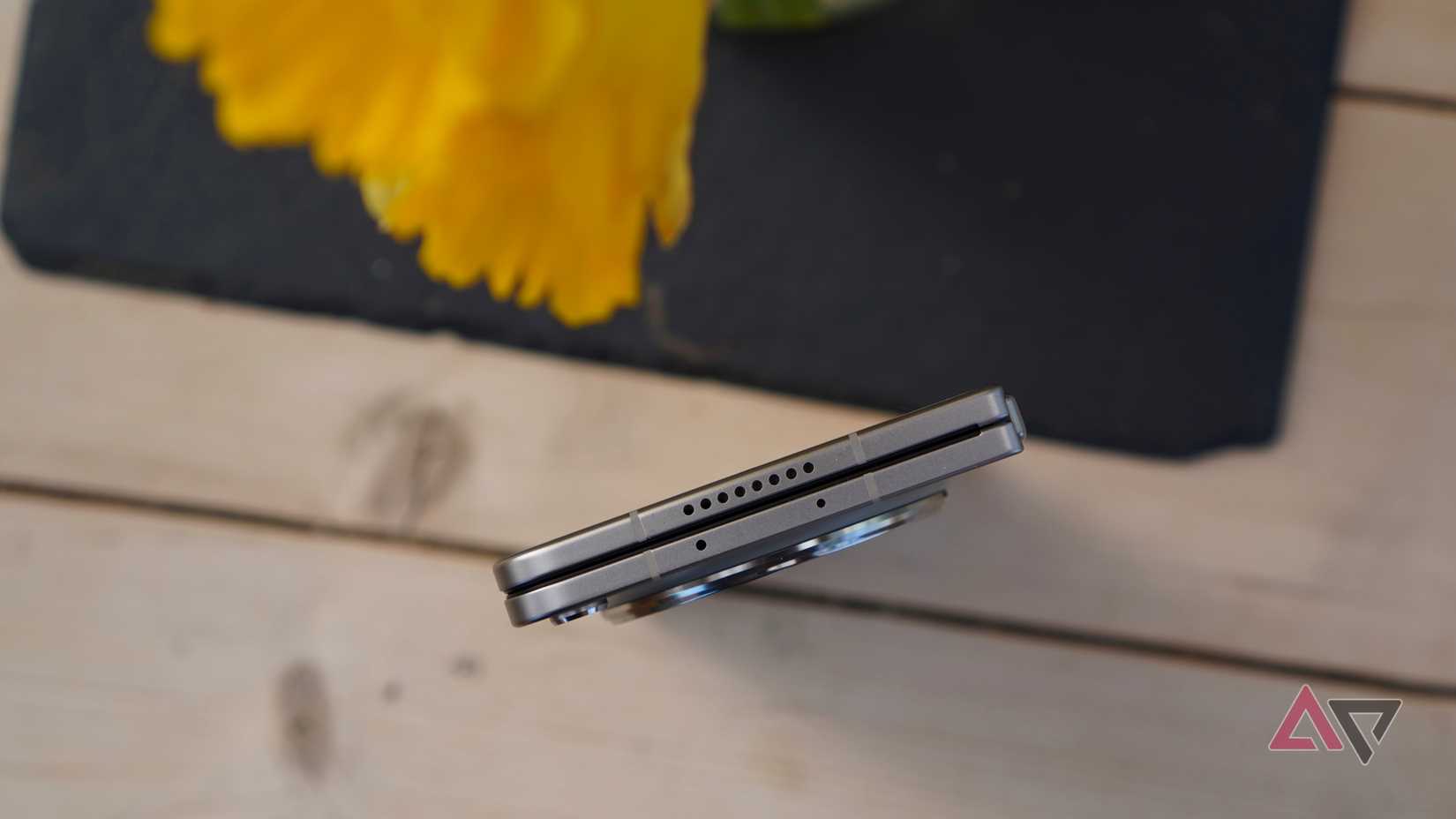 The closed Oppo Find N6 seen from above