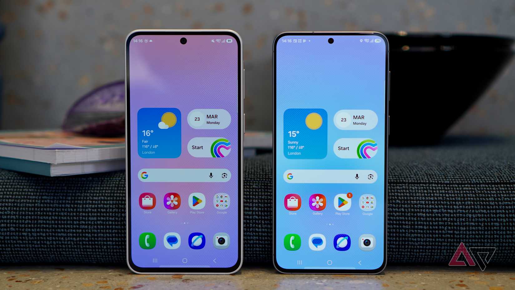 Telas do Samsung Galaxy A57 e Samsung Galaxy A37