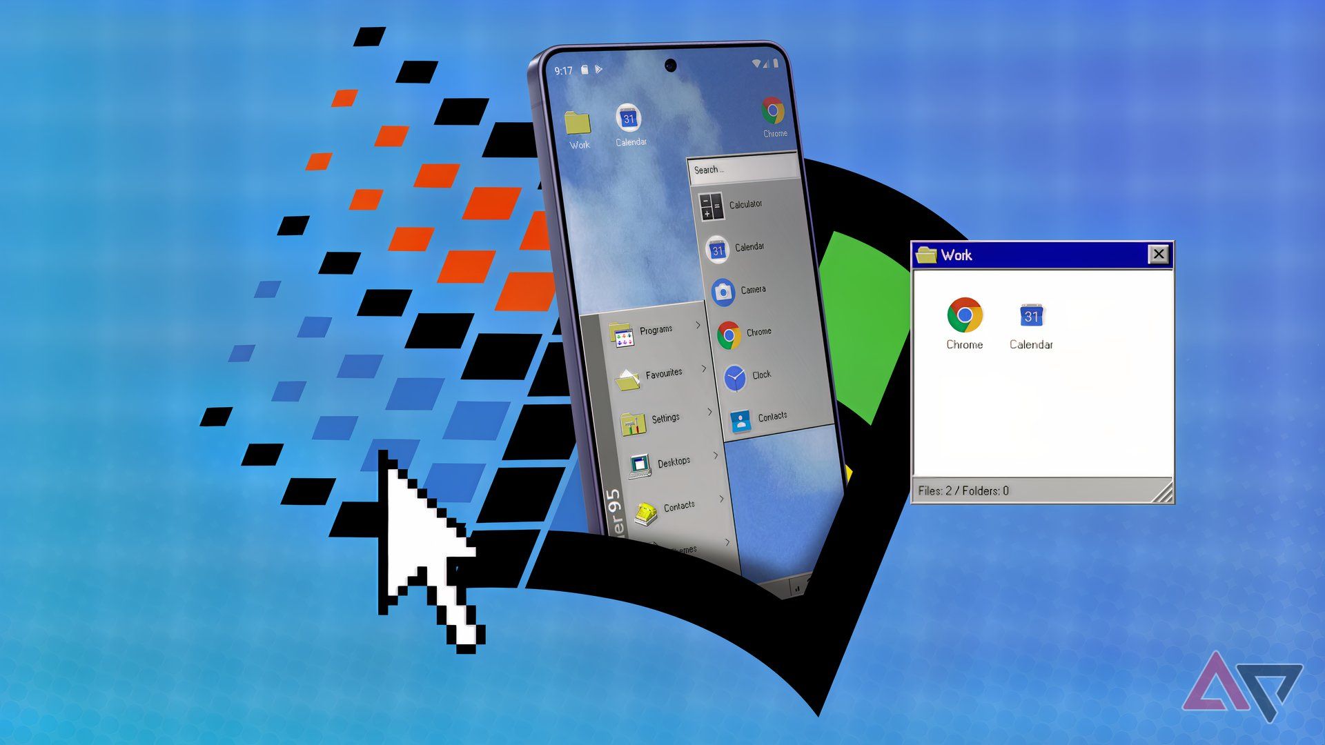 I turned my $1,000 phone into a 1995 desktop computer with this quirky Android launcher