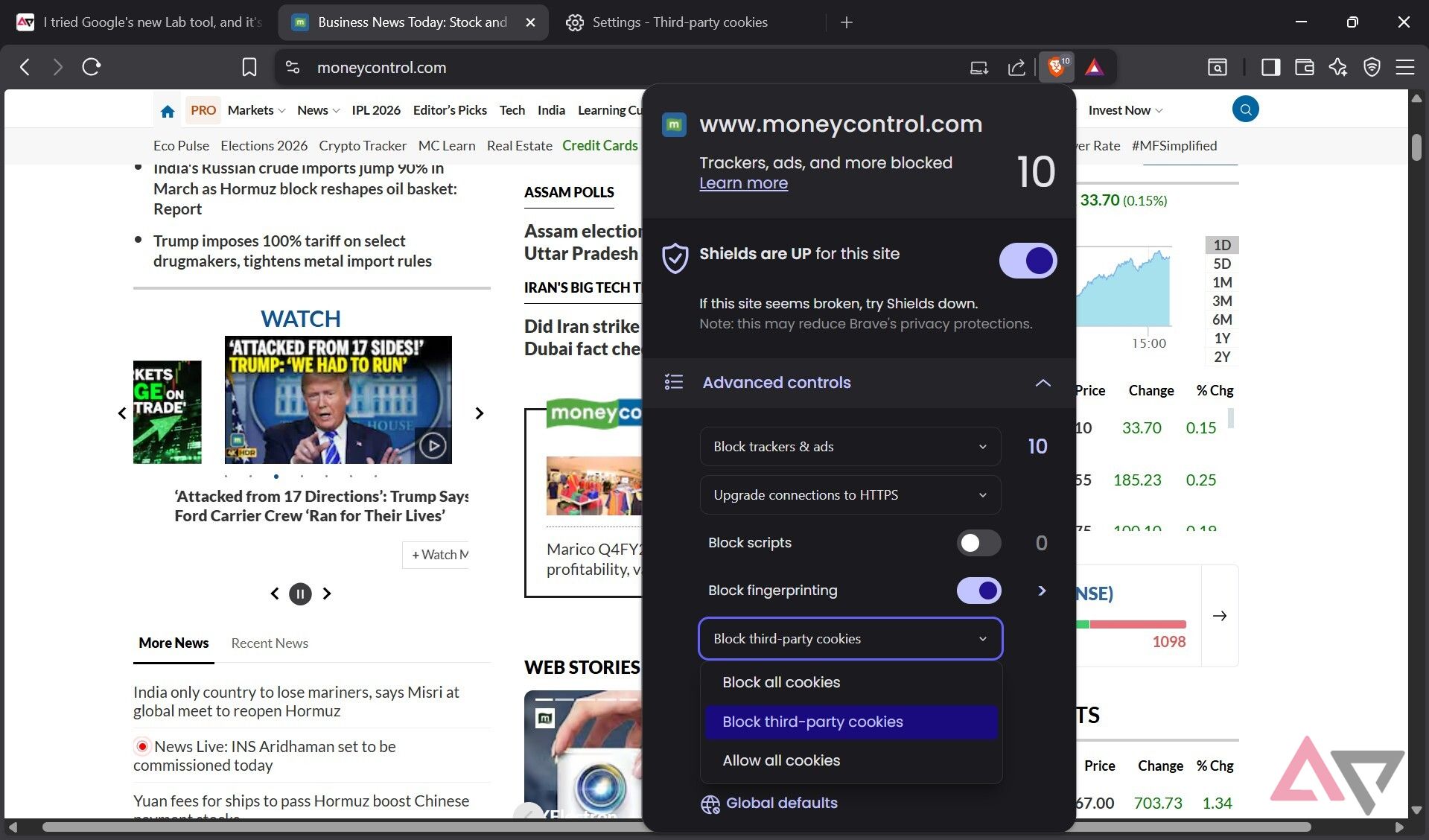 Brave's cookie-blocking power is making me ditch Chrome