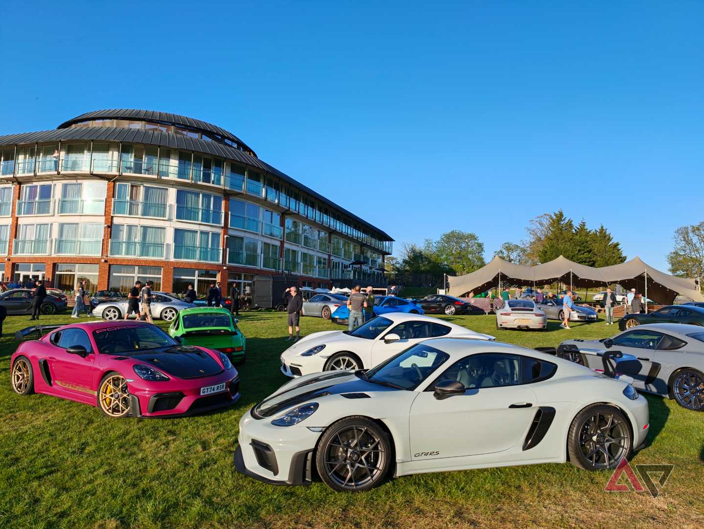 Camera Stadic I took the Galaxy S26 Ultra and Find X9 Ultra to a Porsche meet. One ...