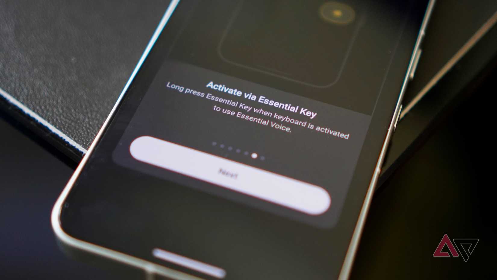 Use a chave essencial para a voz essencial do Nothing