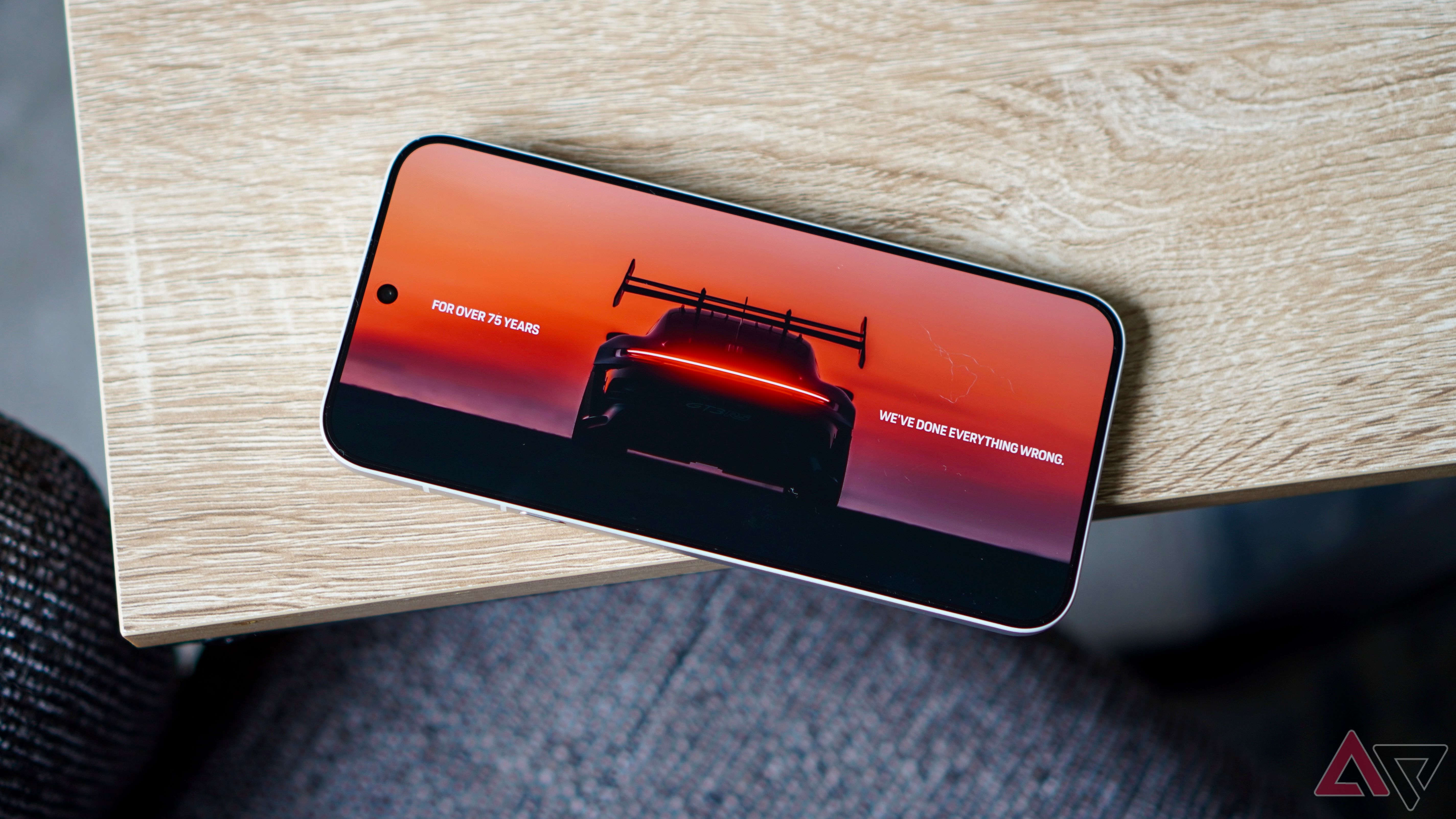 A video playing on the Nothing Phone (4a) Pro