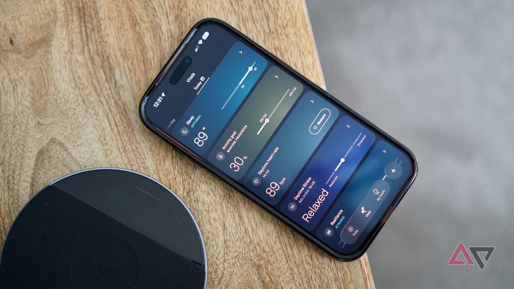 The Oura Ring 4's app