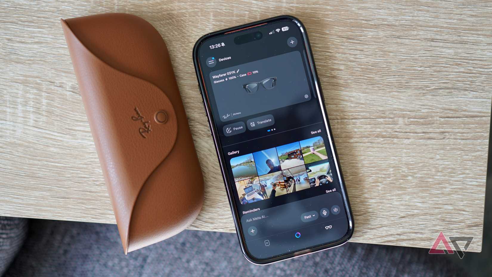 The Ray-Ban Meta (Gen 2)'s Meta AI app