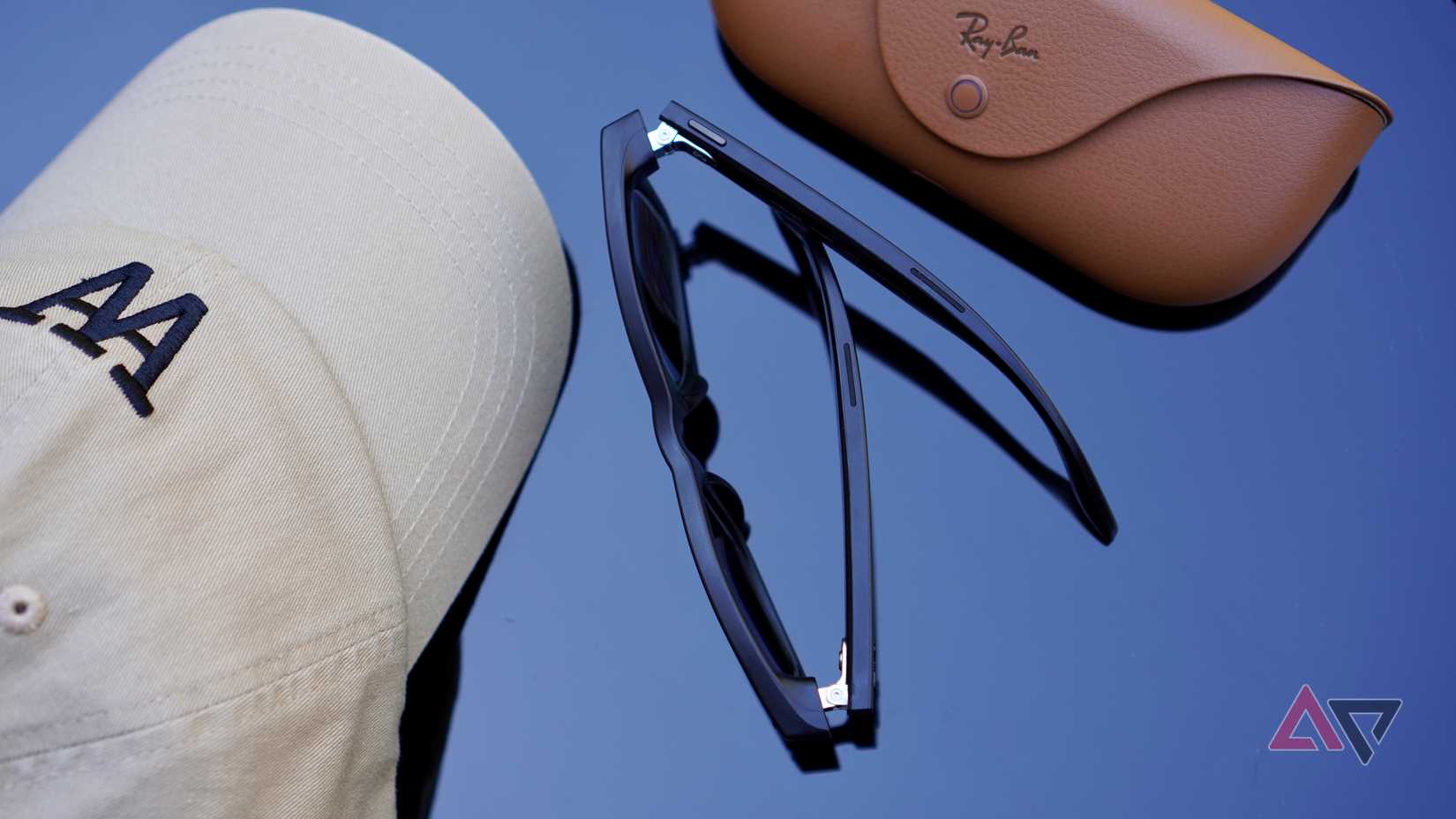 The top view of the Ray-Ban Meta (Gen 2)