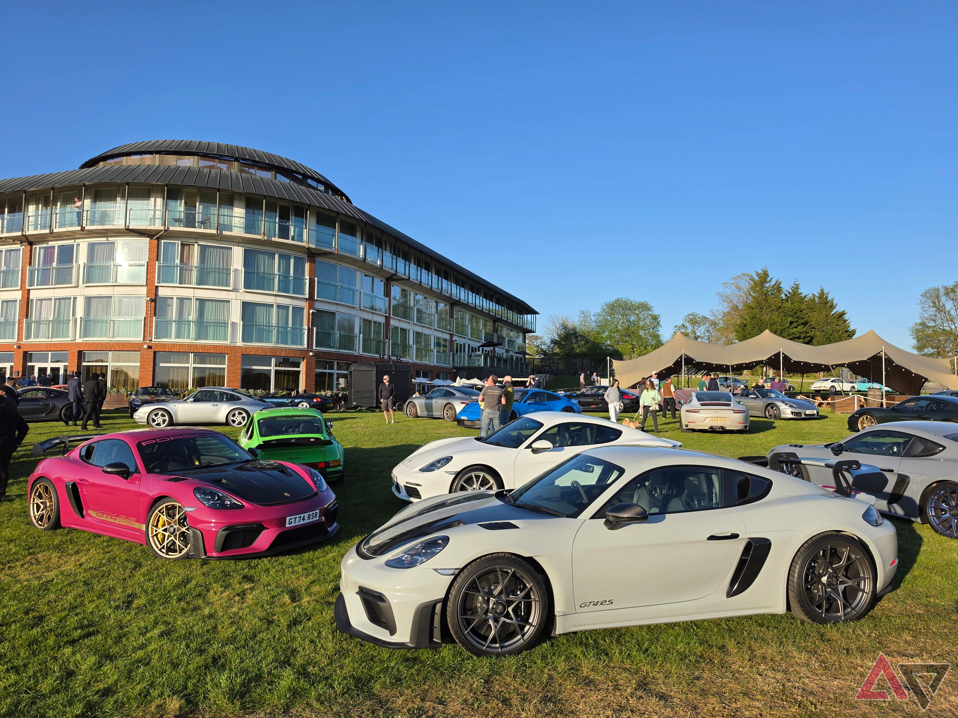 I took the Galaxy S26 Ultra and Find X9 Ultra to a Porsche meet. One ...