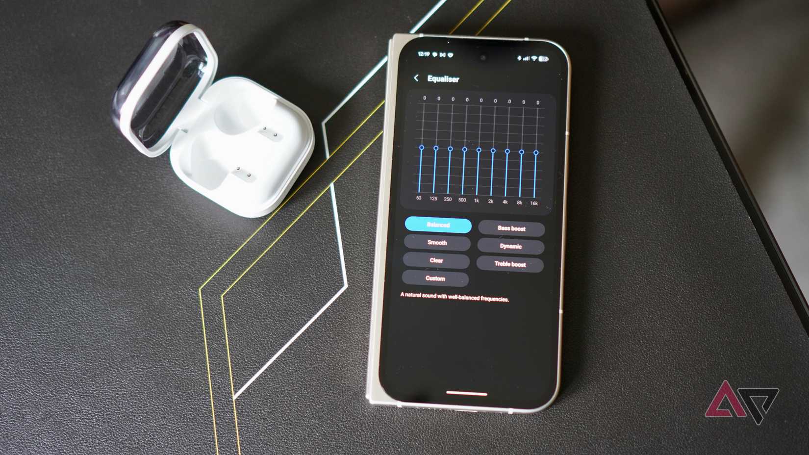 The equalizer mode in the Samsung Galaxy Buds 4 Pro's app