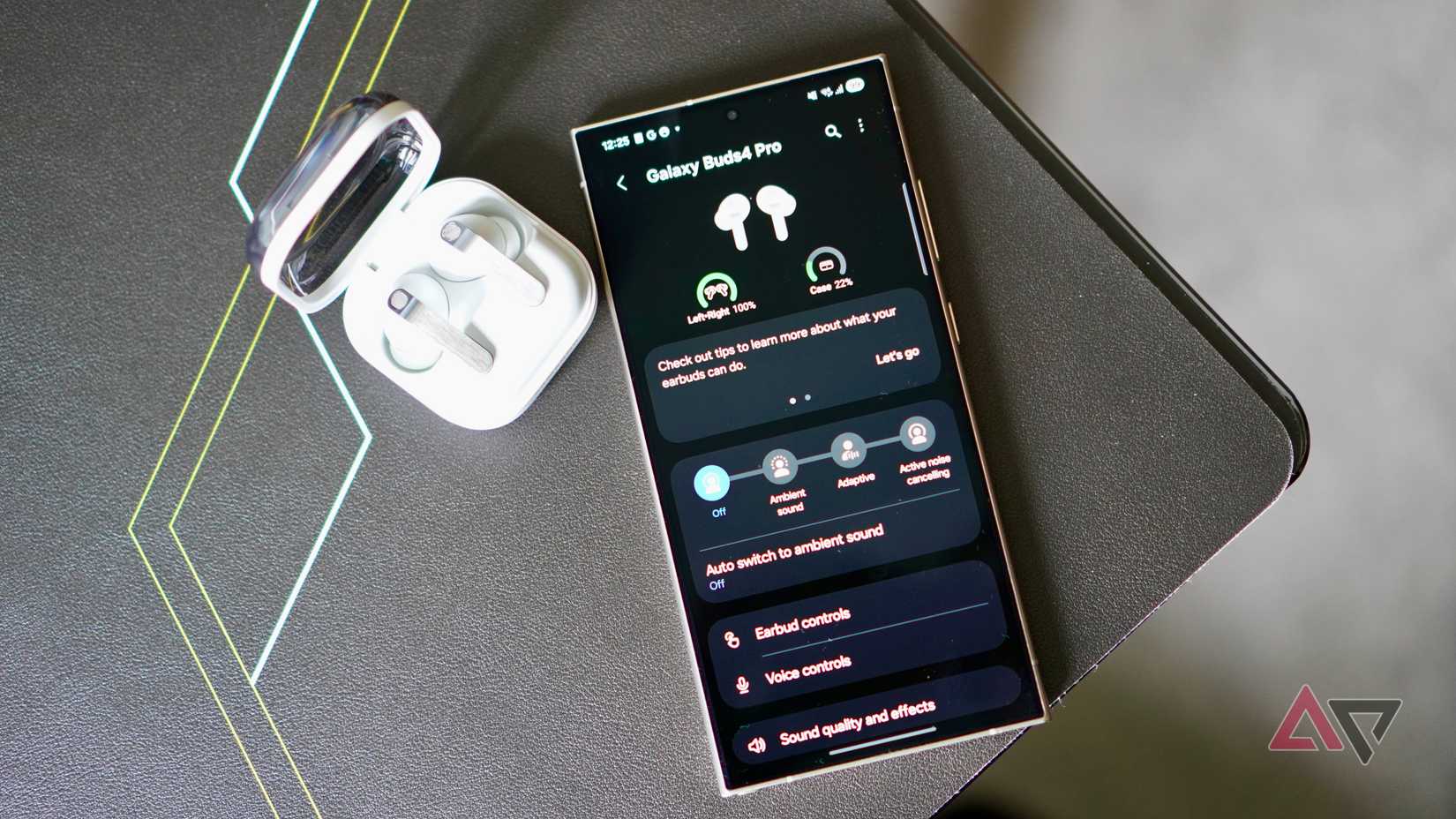 The Wear app for the Samsung Galaxy Buds 4 Pro