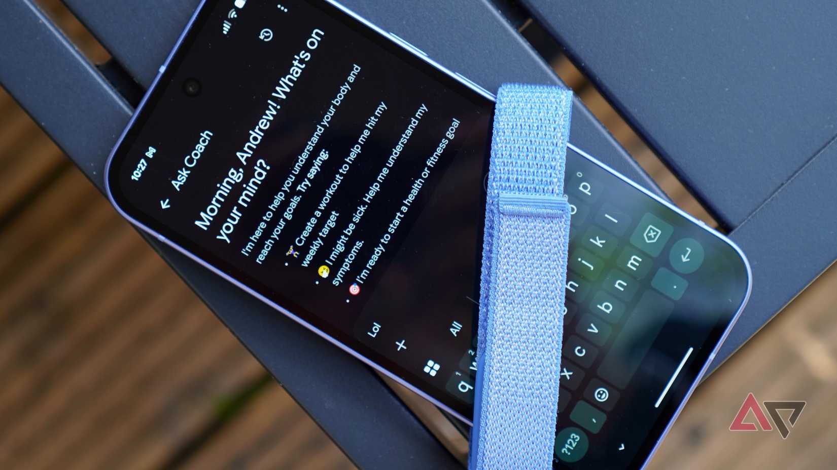 AI Coach do aplicativo Fitbit Air e Google Health