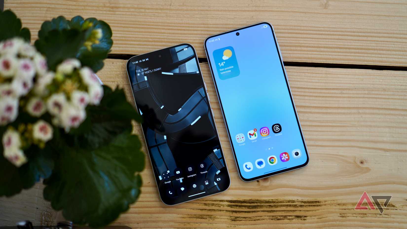 Telas do Nothing Phone 4a Pro e Samsung Galaxy A57