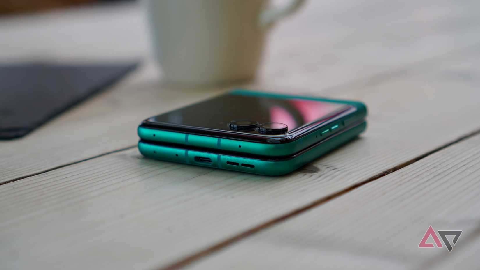 The bottom of the Motorola Razr 2026