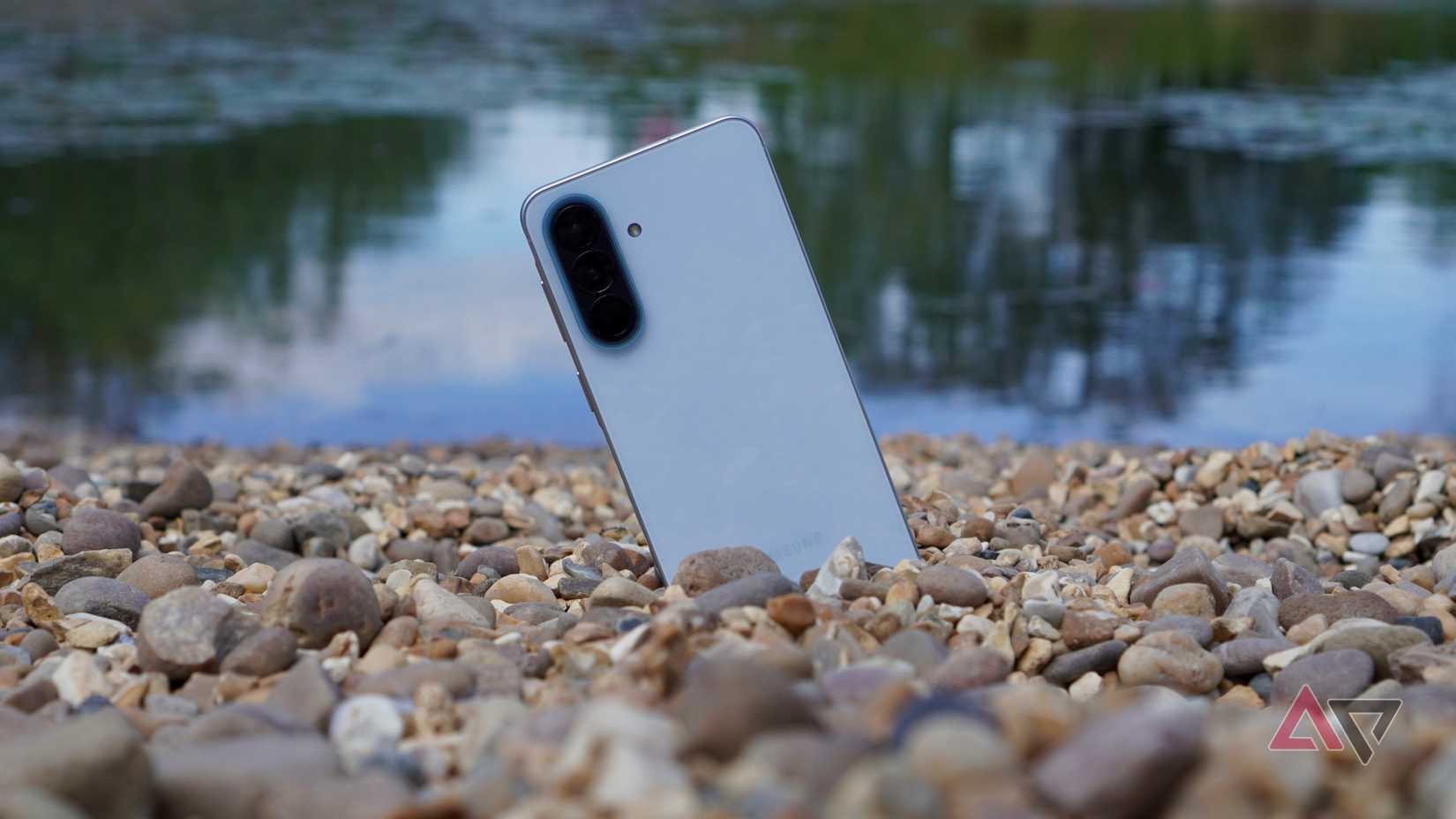 The back of the Samsung Galaxy A57