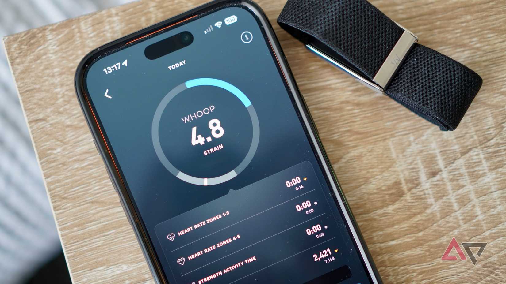 The Whoop band and app