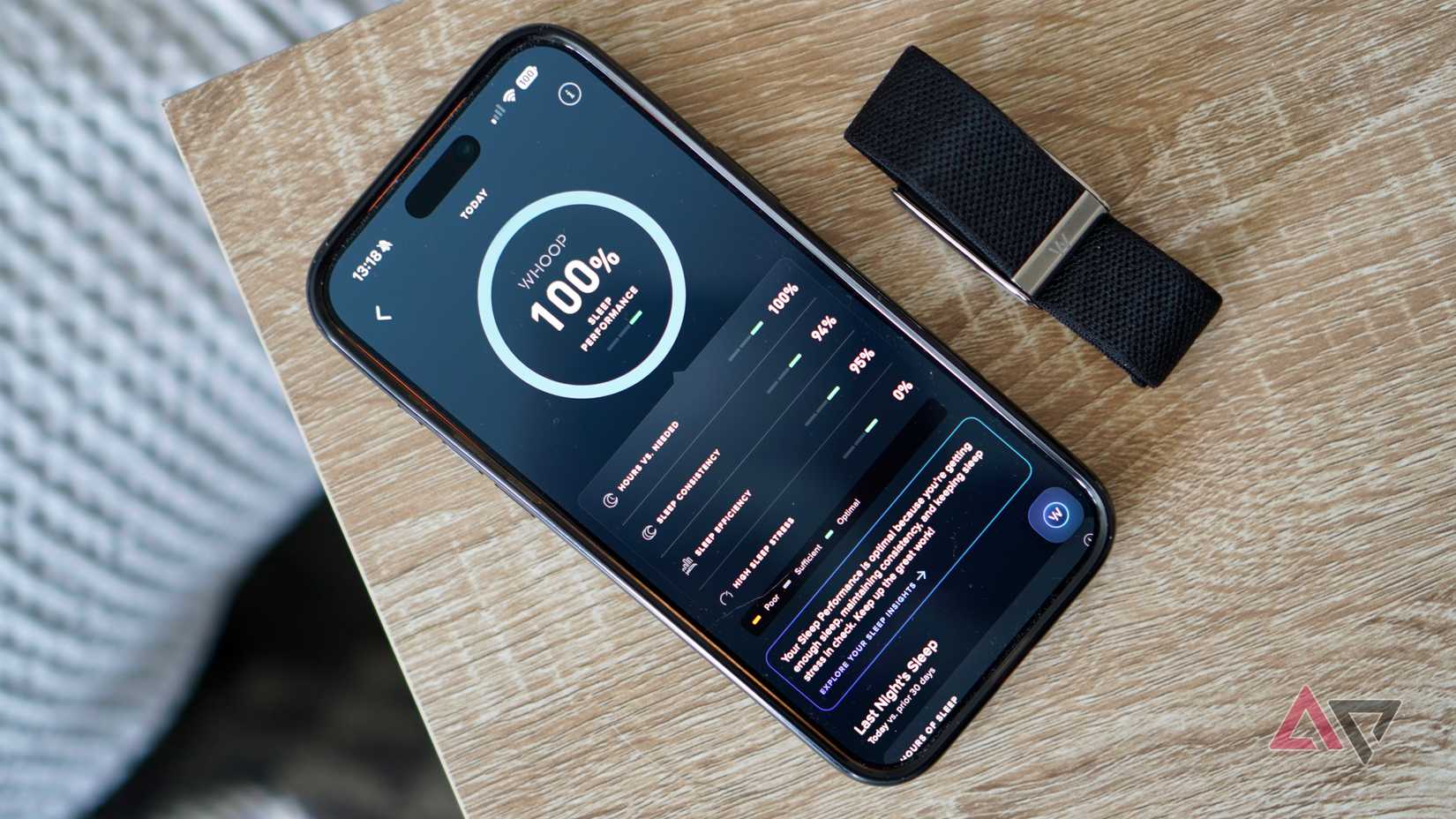 The Whoop band and app