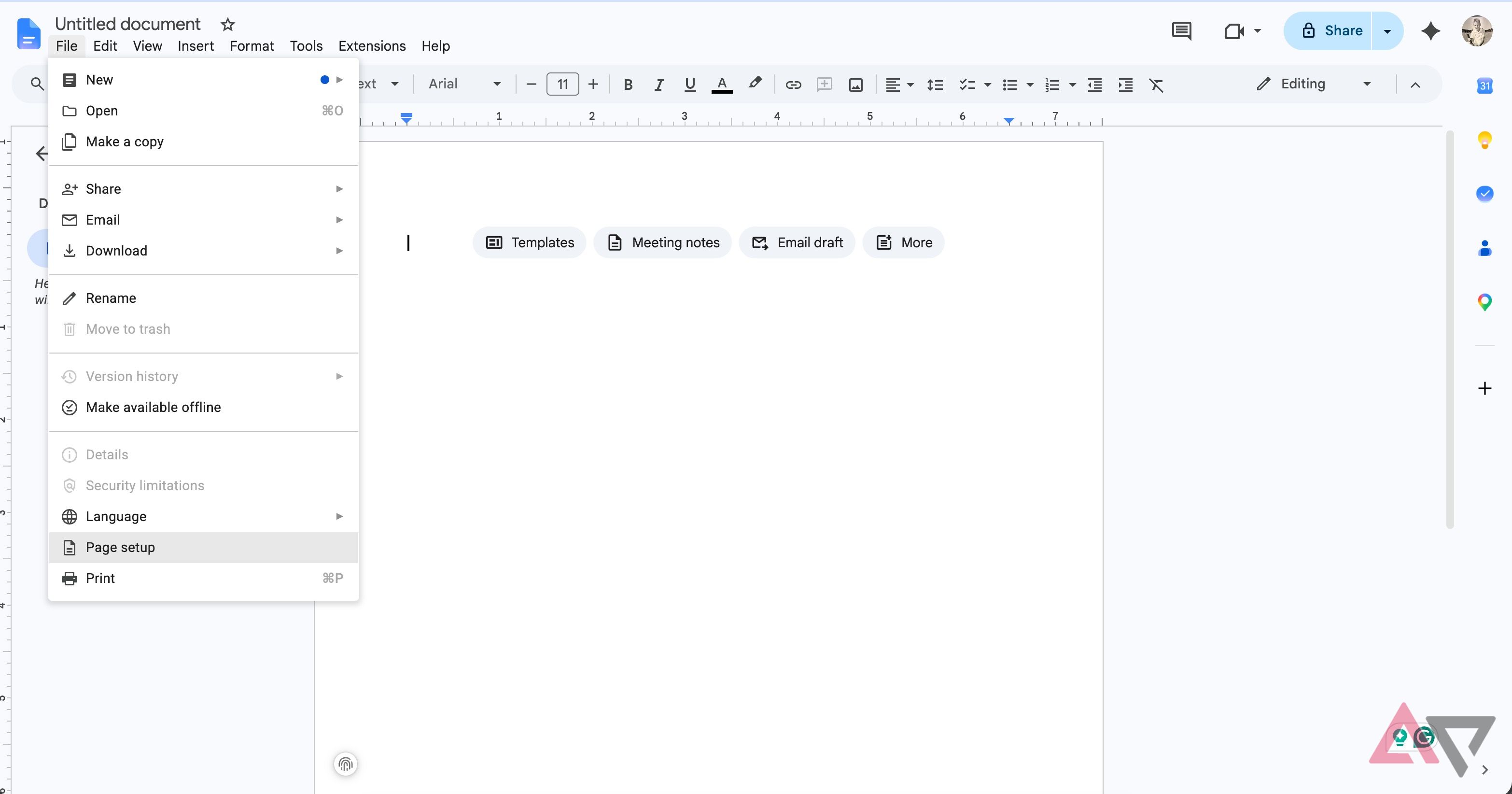 I found a hidden Google Docs mode by accident, and it completely ...