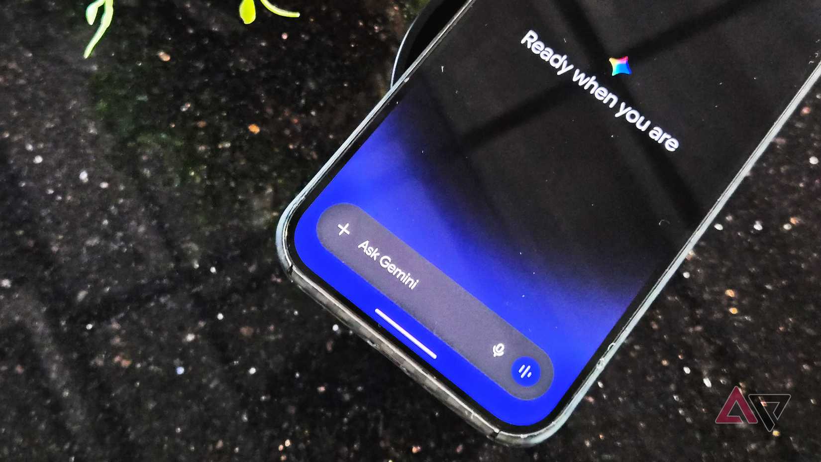 Caixa de prompt de bate-papo Pergunte ao Gemini no Google Pixel 9 Pro XL