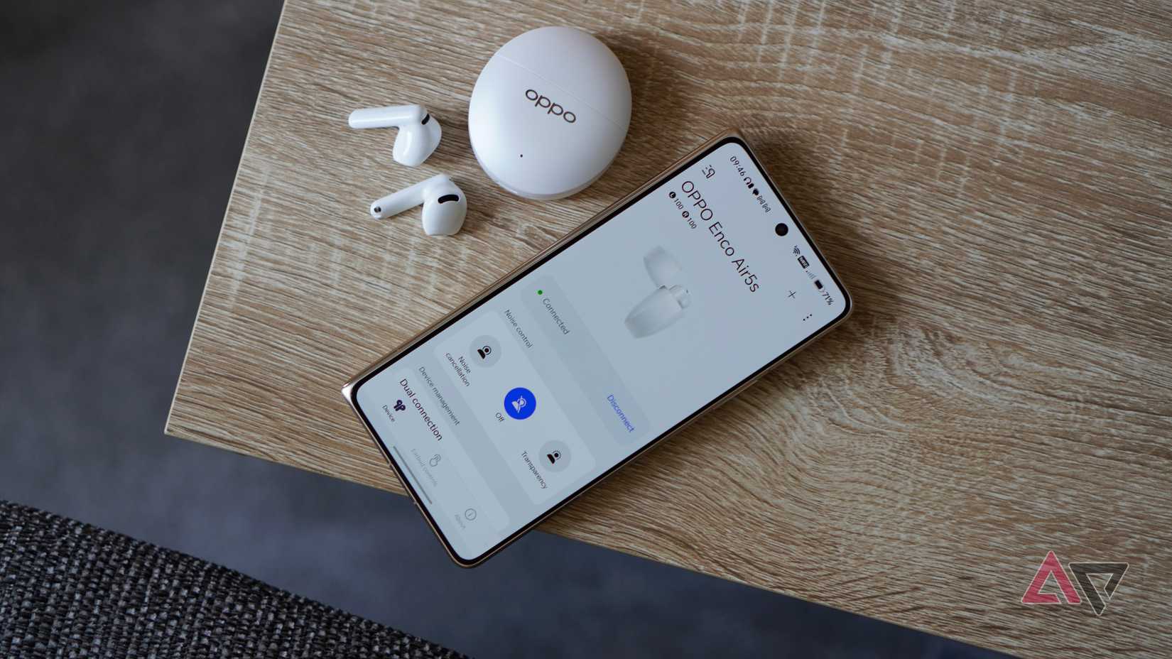 L'app Oppo Enco Air5s e HeyMelody