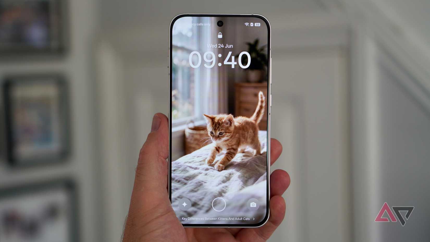 Schermata di blocco dell'Oppo Reno16 Pro