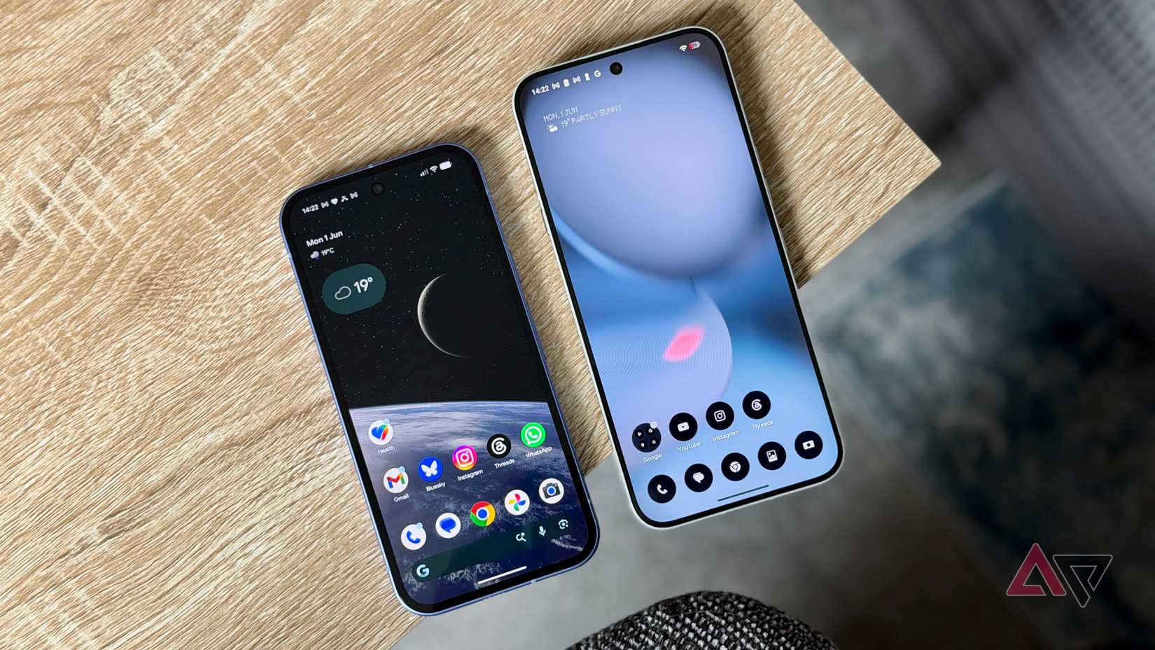 The screens on the Nothing Phone (4a) Pro and Google Pixel 10a