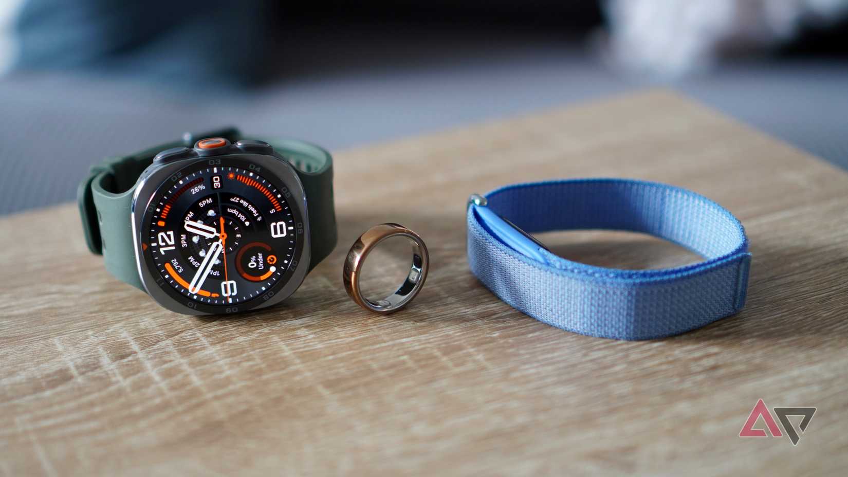 The Samsung Galaxy Watch Ultra 2, Fitbit Air, and Oura Ring 5