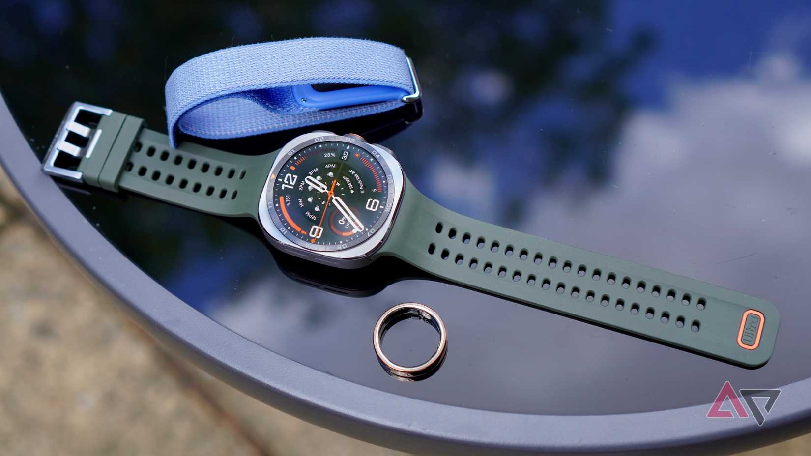 The Samsung Galaxy Watch Ultra 2, Fitbit Air, and Oura Ring 5