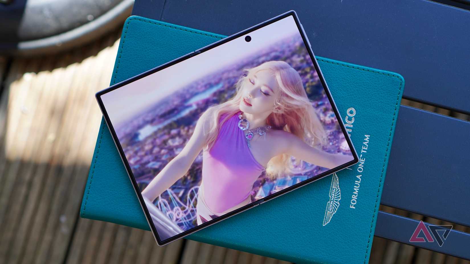 A video playing on the Samsung Galaxy Z Fold 8