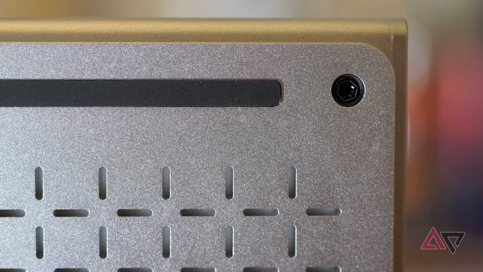 The Keychron Thunderbolt 5 Docking Station's heat spreader panel