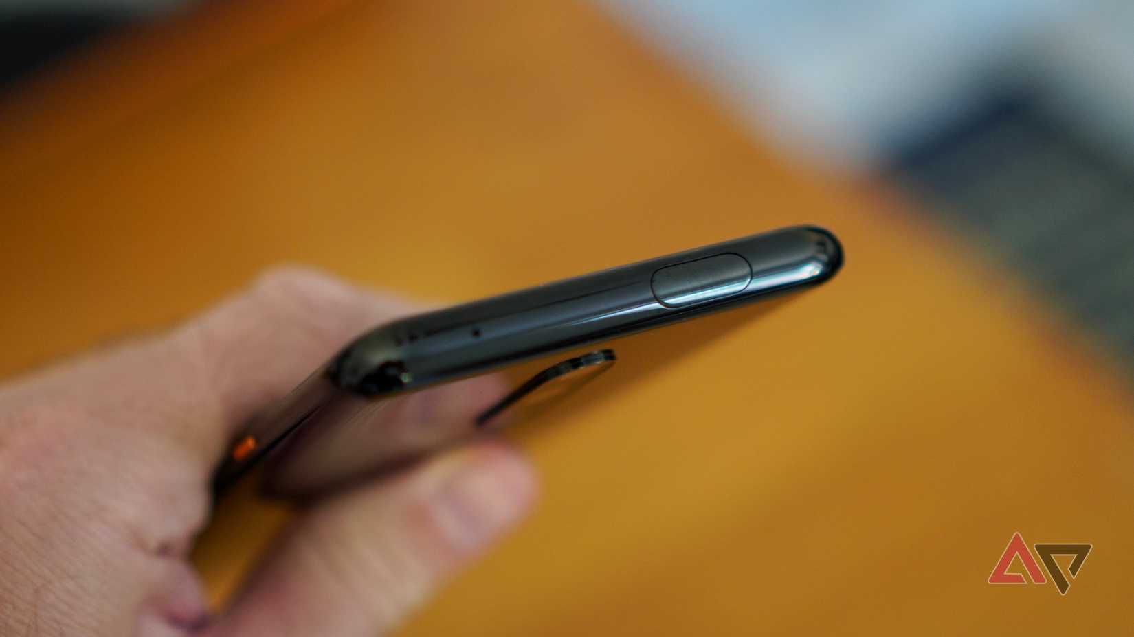 A person holding the OnePlus 7T Pro McLaren Edition