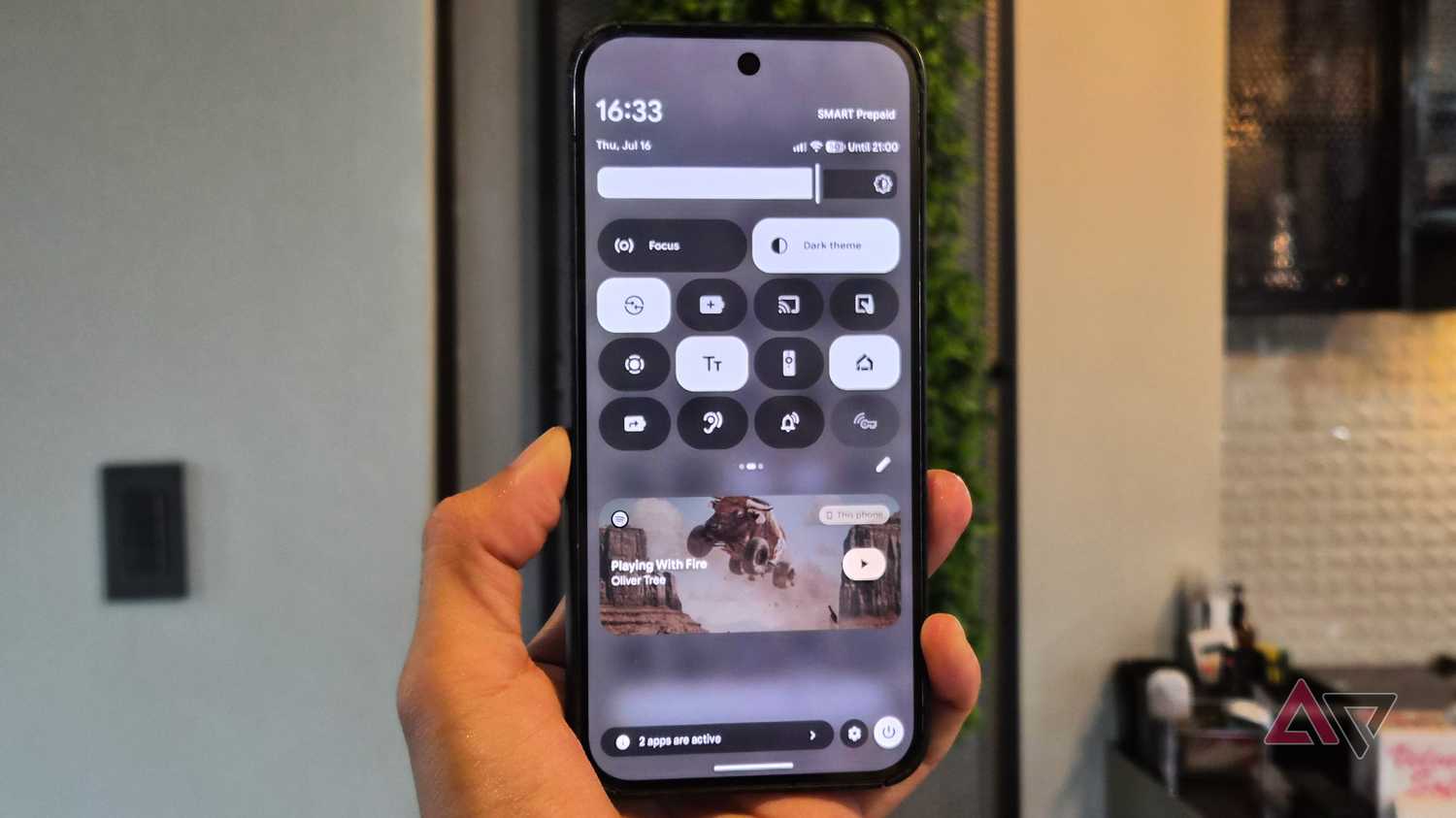 Quick settings panel on Google Pixel 9 Pro XL in light theme