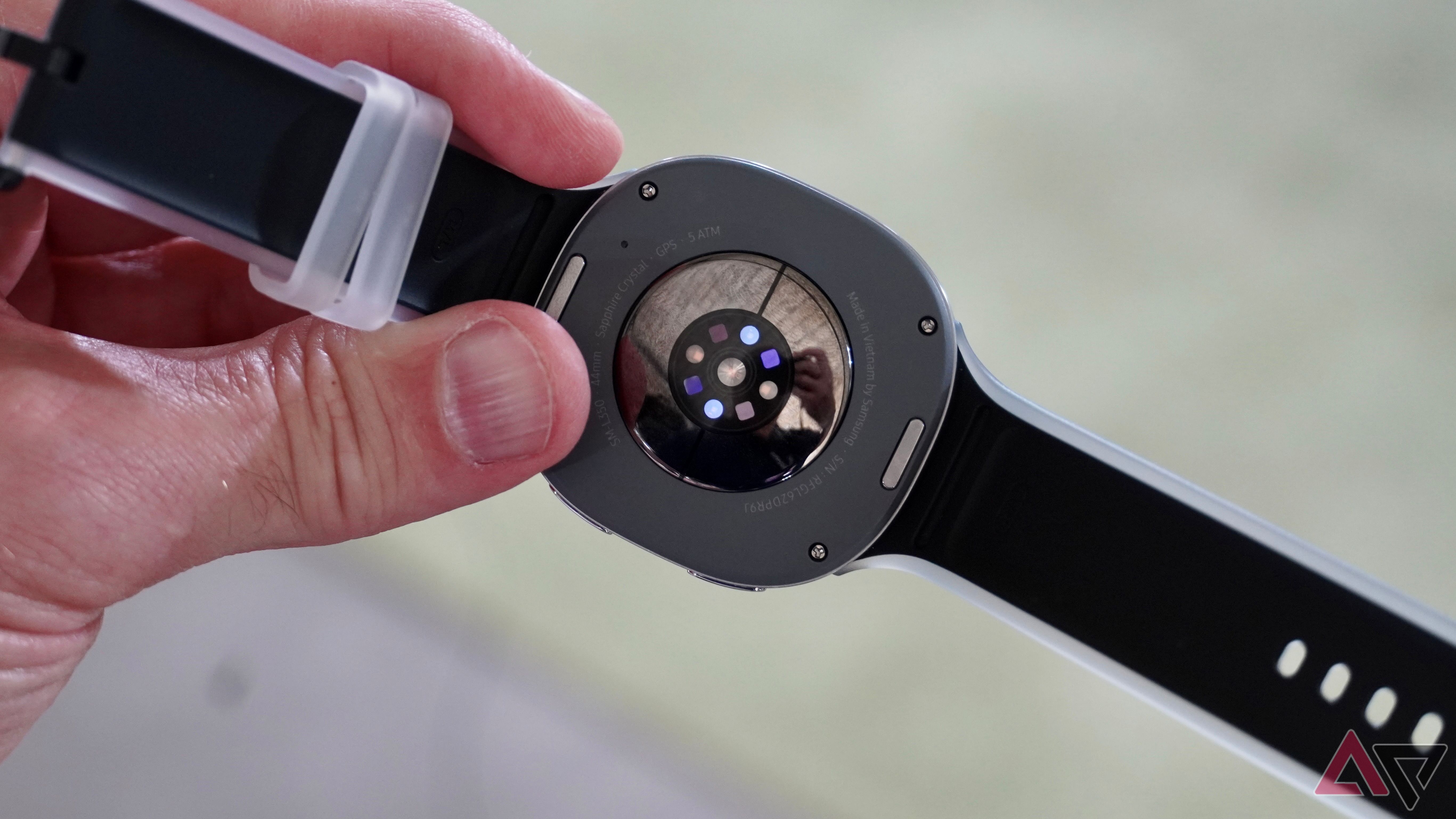 The back of the Samsung Galaxy Watch 9