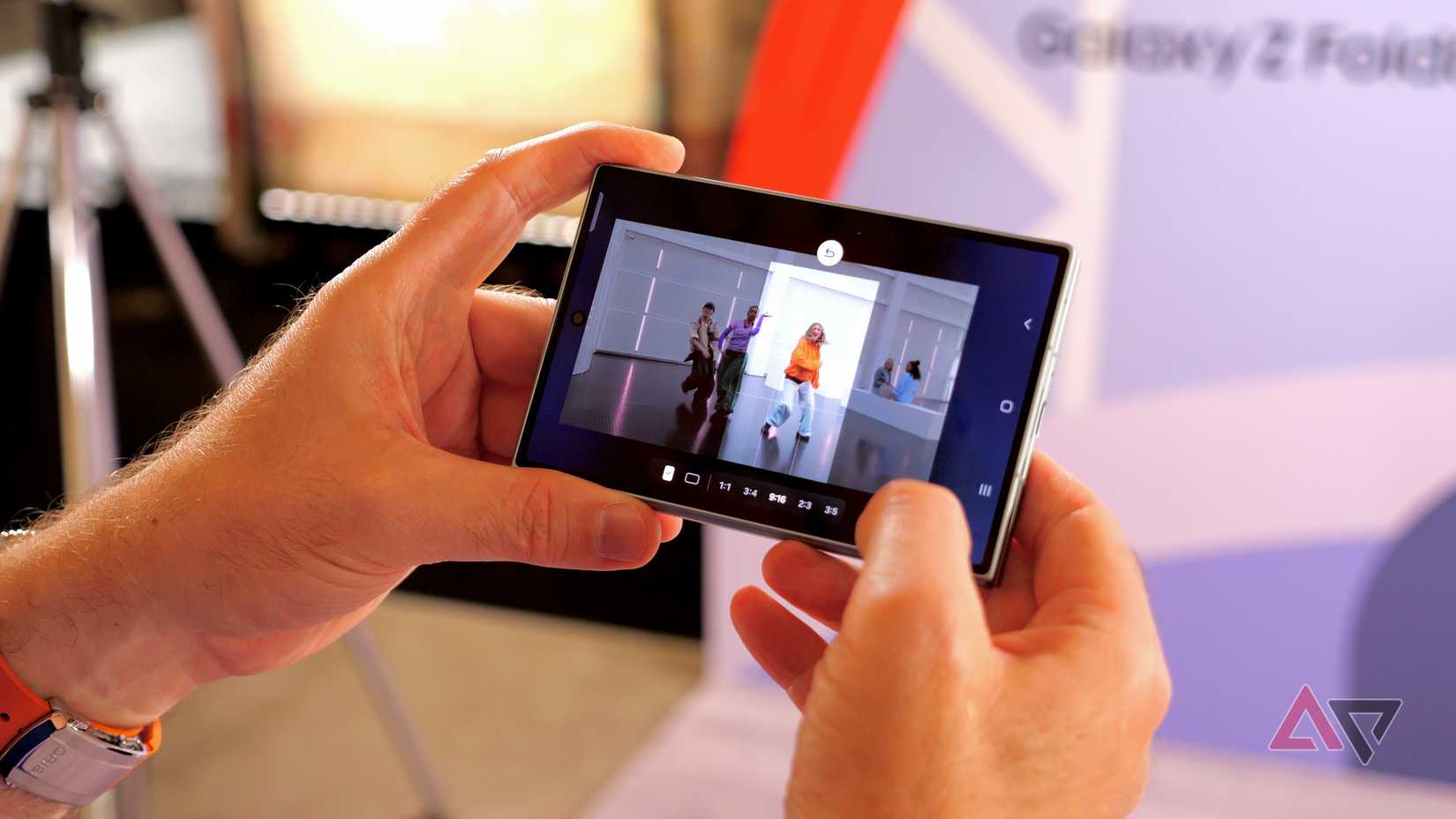 Fonctionnalité Samsung My FanCam sur le Galaxy Z Fold 8