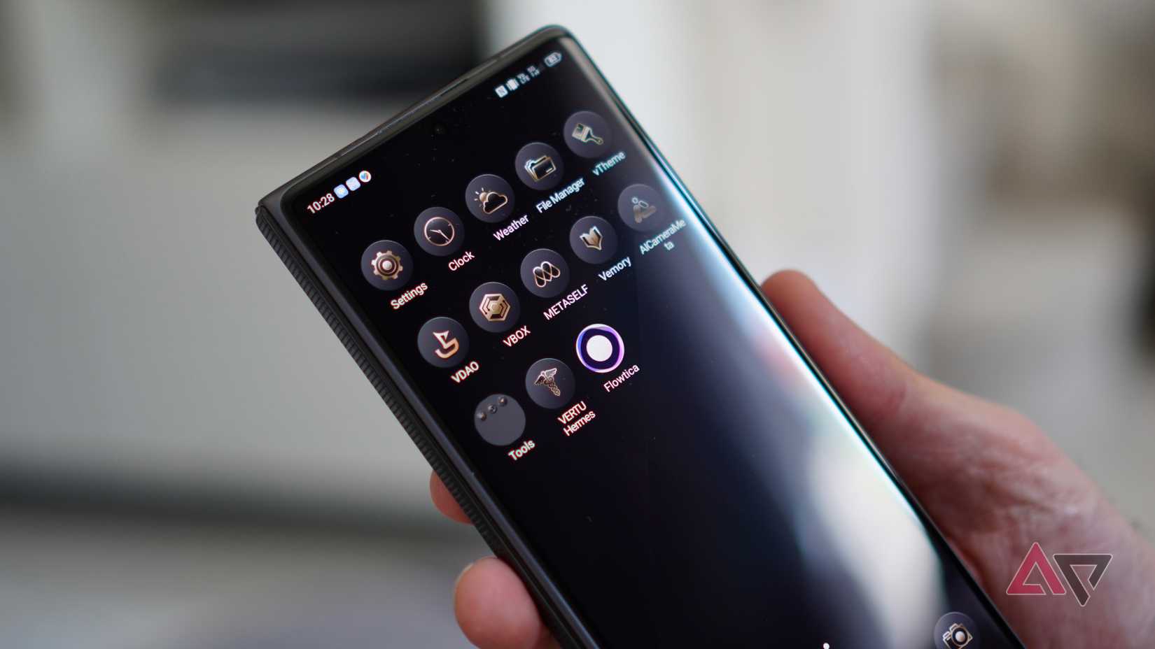 Pre-installed apps on the Vertu Alphafold