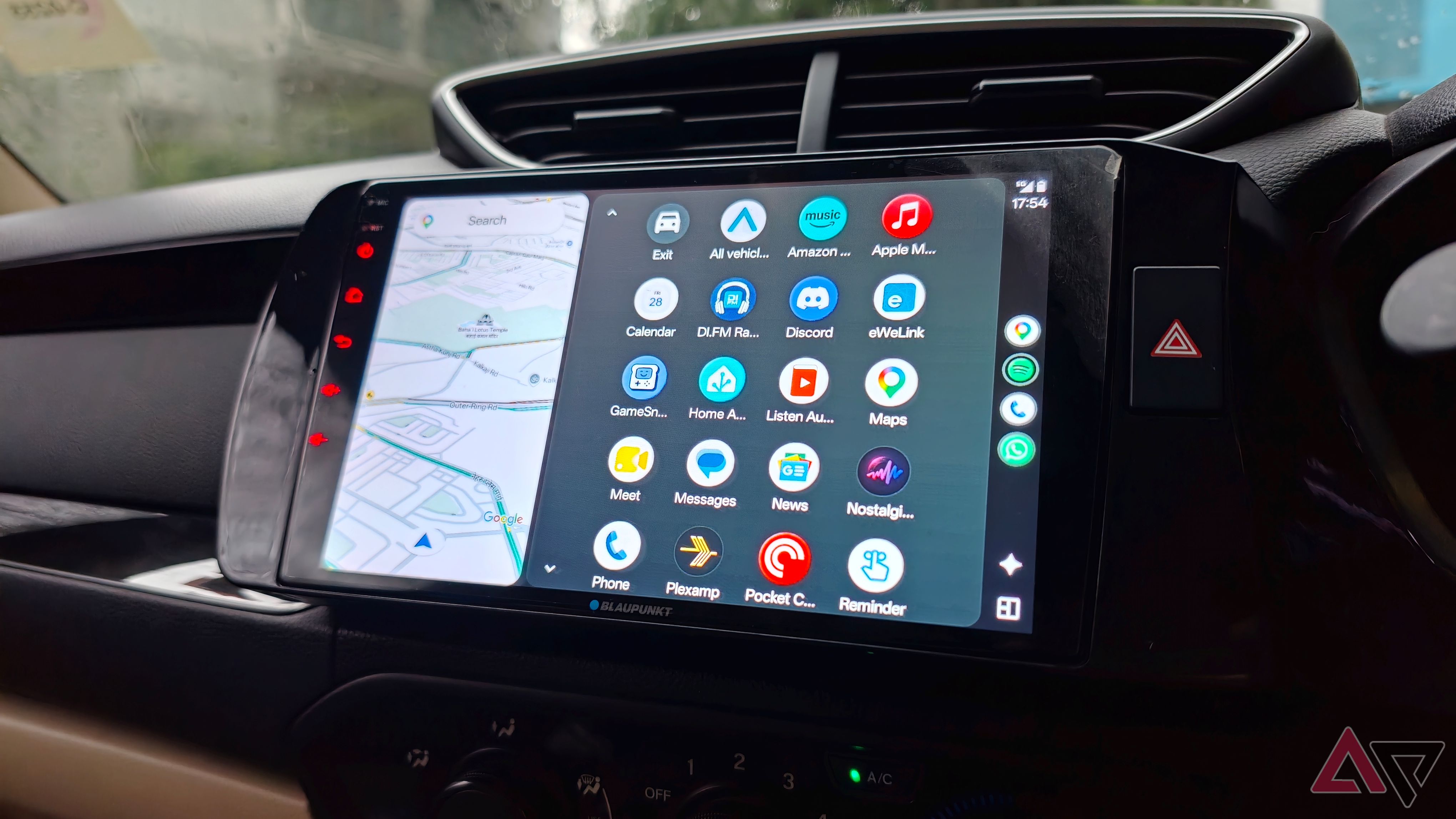 Android Auto large buttons
