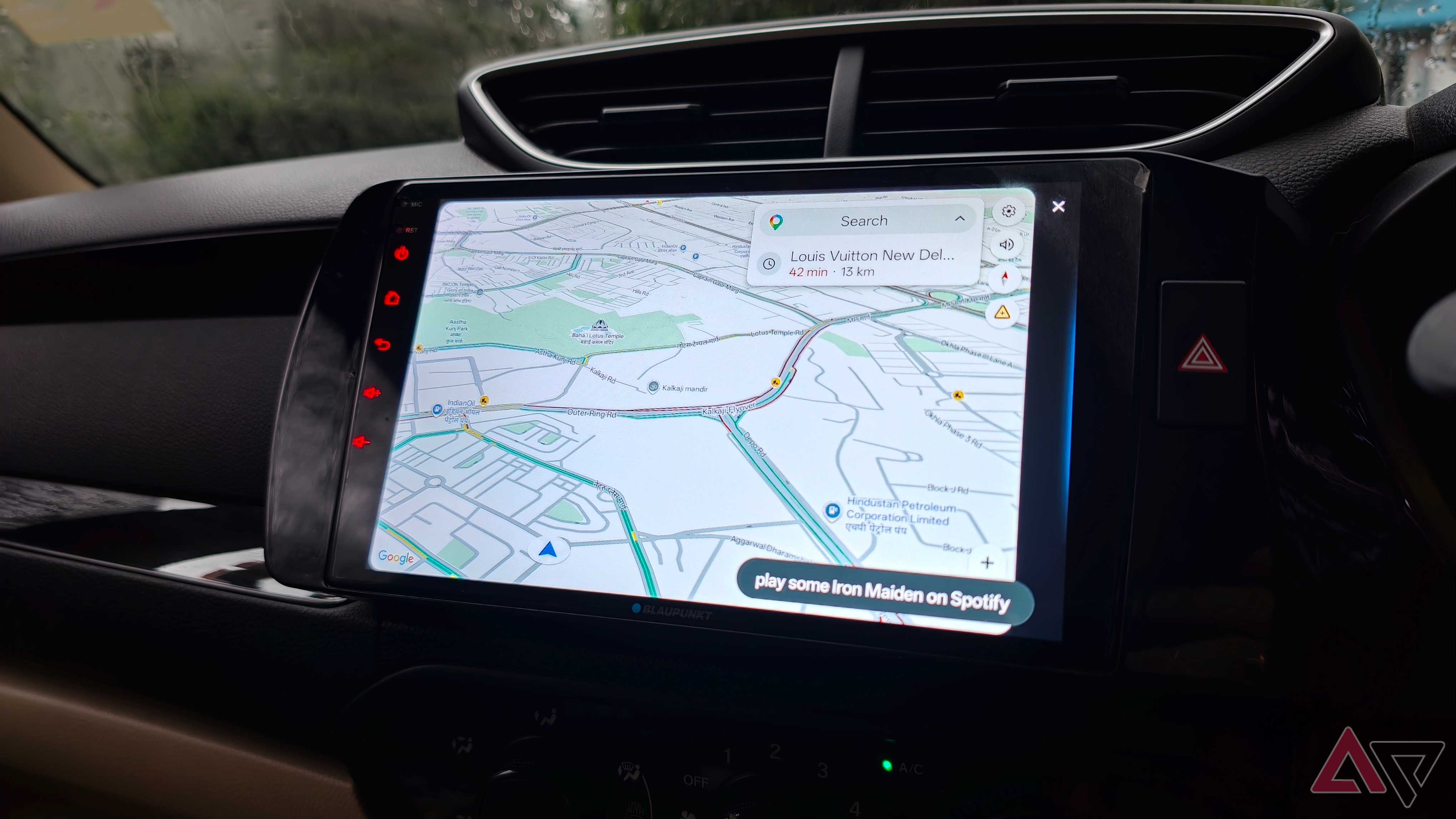 Android Auto music voice commands