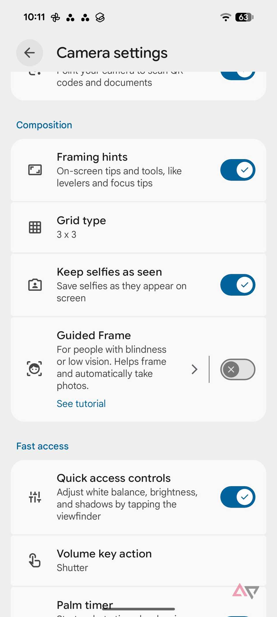 Mantieni i selfie come appaiono su Pixel